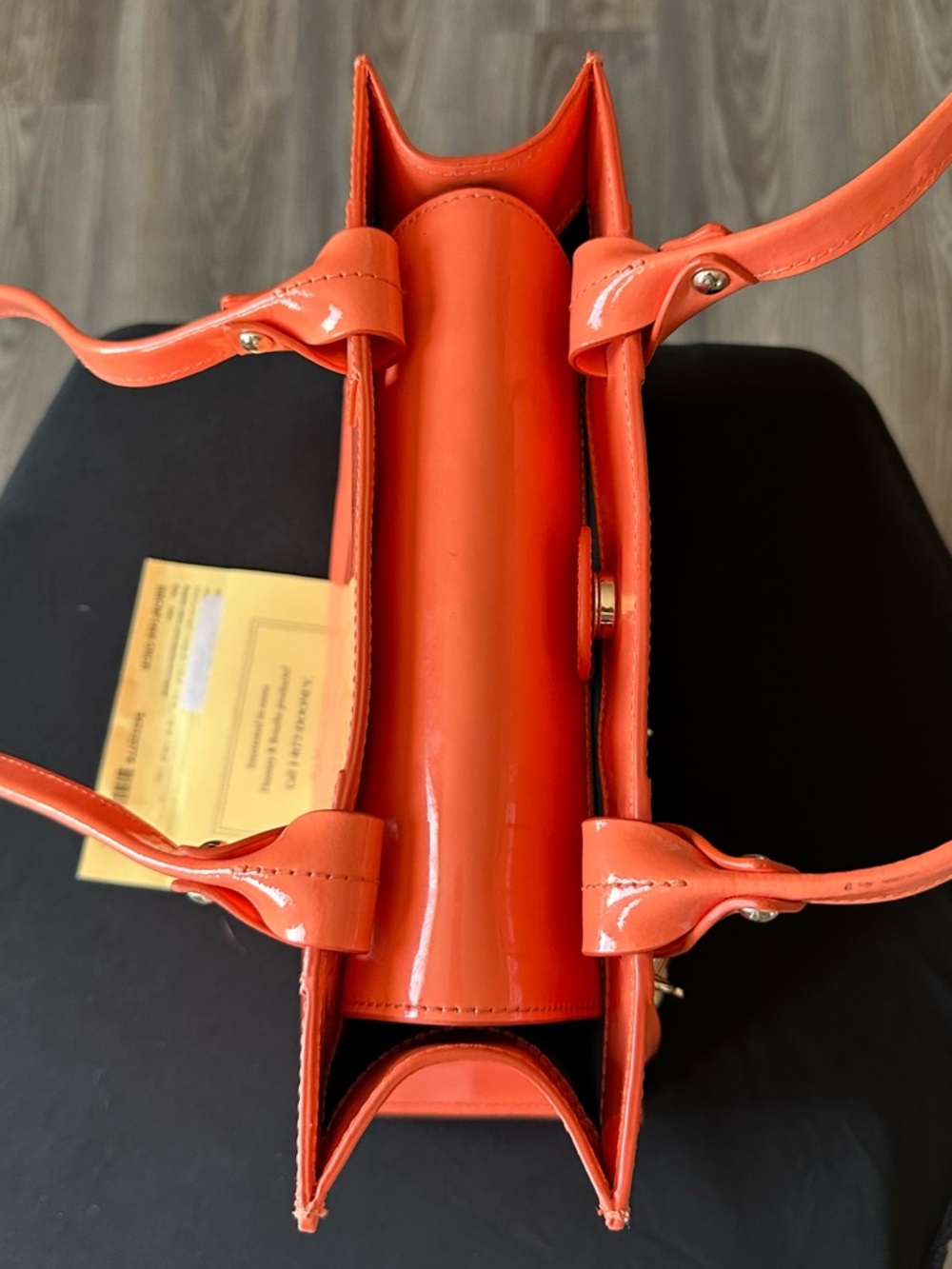 Dooney & Bourke Patent Leather Ashton Tote with Registration Card - Picture 5 of 11